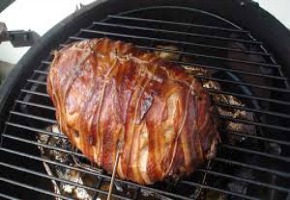 Bacon Wrapped Turkey Breast