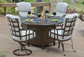 Why Fire Tables Are The Latest In Outdoor Patio Dining Furniture