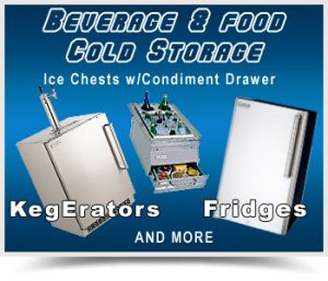 Outdoor Refrigerators and Kegerators