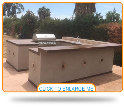 Straight Shape BBQ Island Price Range